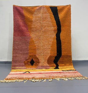 Vintage Moroccan Rug 5.9 x 8.7 feet / 180 x 267 cm - Ettilux Home